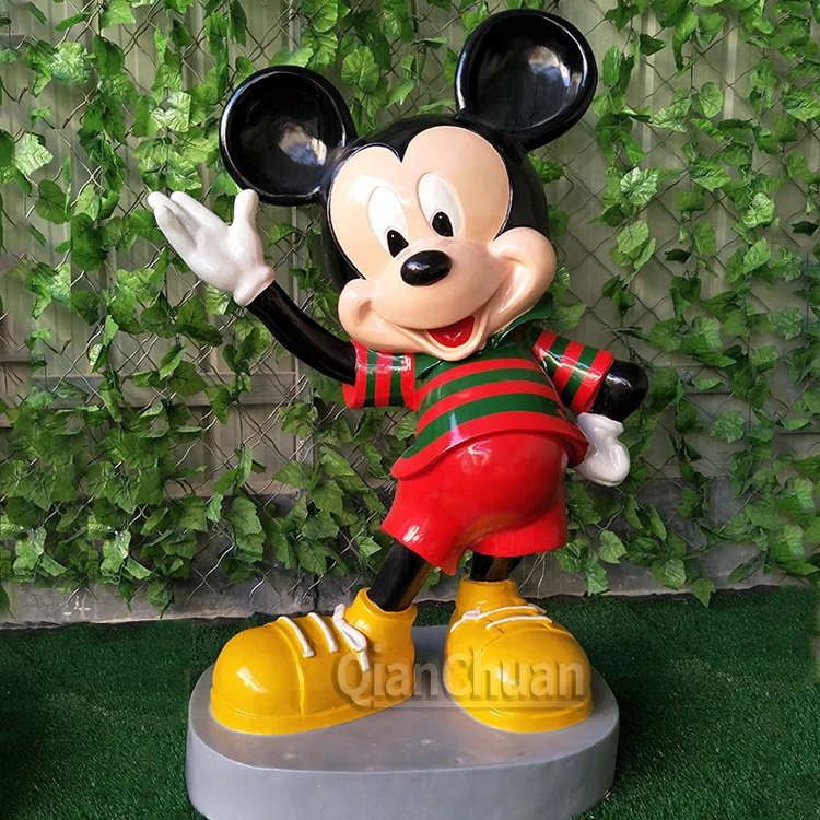 Wholesale Outdoor Animal Statue Glass fiber Cartoon sculpture