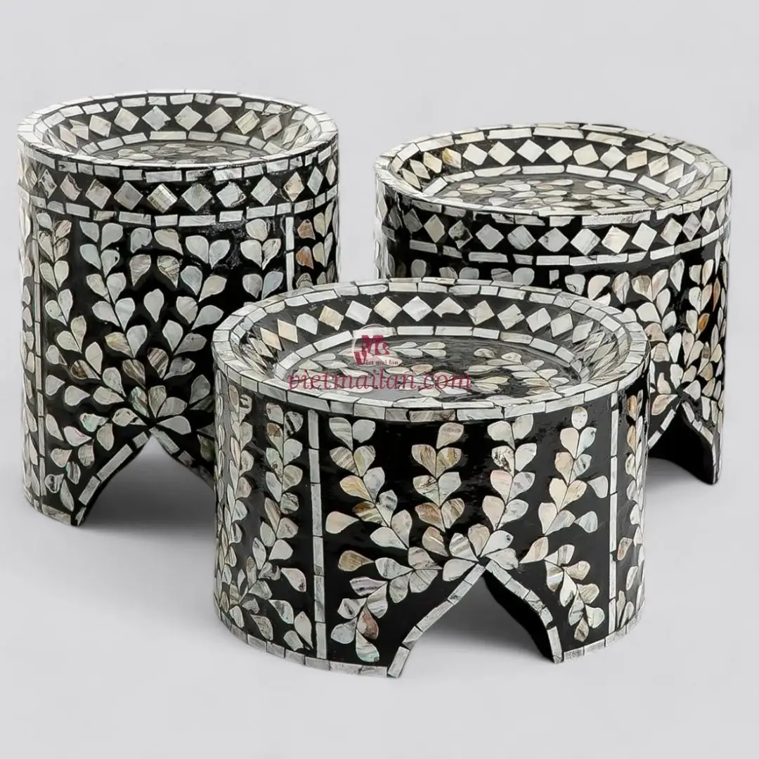 Mother Of Pearl Cake Stand Superior Quality Handmade Luxury Chocolate Stand Best Quality Decorative for Wholesale
