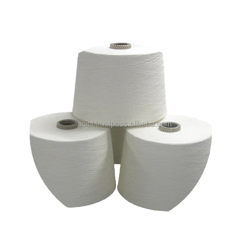 20s/1 100% cotton open end carded yarn with good pp bag packing from quality Indian raw cotton materials