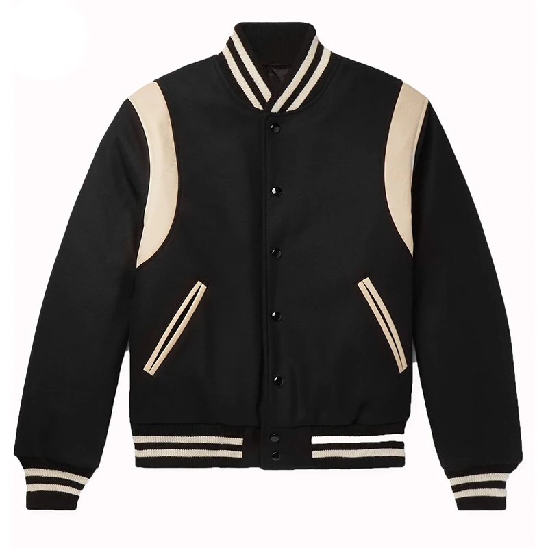 Premium Quality Unisex Basketball Jacket USA Vintage Fashion Sport Style Coat Hip Hop Patchwork Jackets