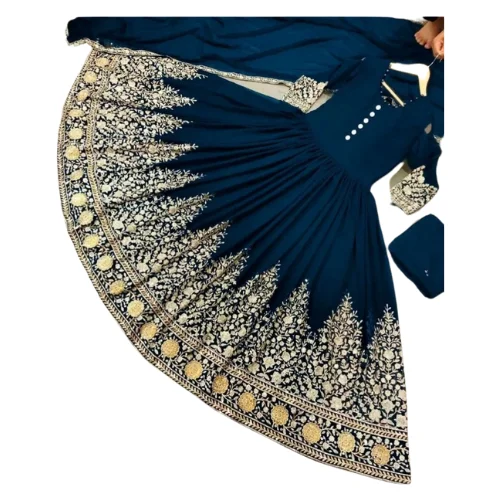 Hot Selling New Designs Ready to Wear Indian Anarkali Dresses For Women Pakistani Designer Punjabi Suits Heavy Embroidery Adults