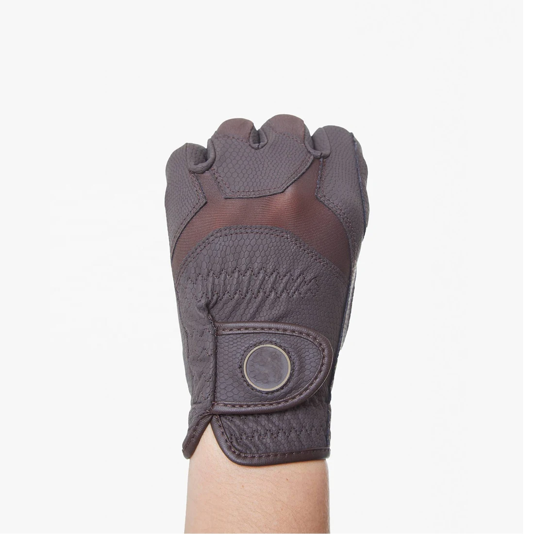 Latest Horse Riding Equestrian Gloves Breathable Comfortable Outdoor Sports 2024 Design Cabretta Leather Horse Riding Gloves Men
