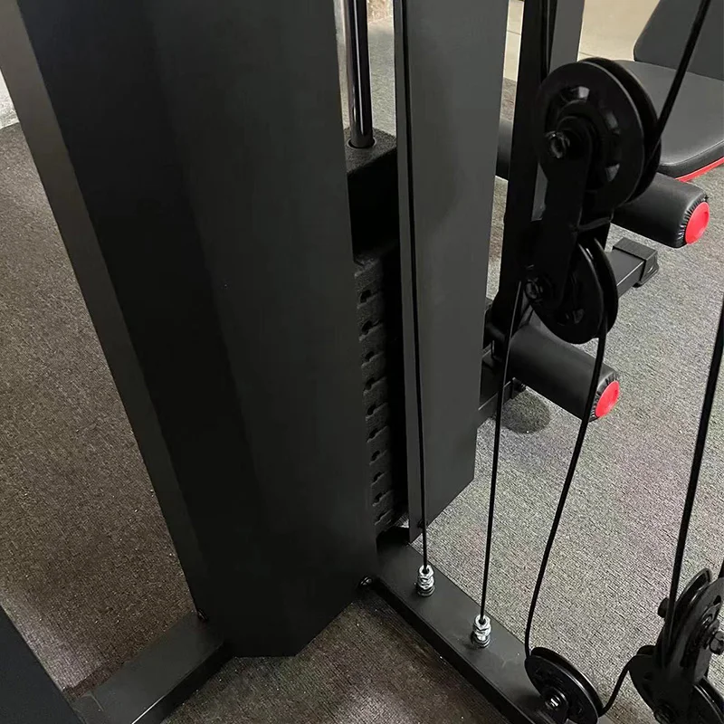 snode New Fitness Equipment Machine Adjustable Bench Multi Functional Machine Gym bench press  pull ups