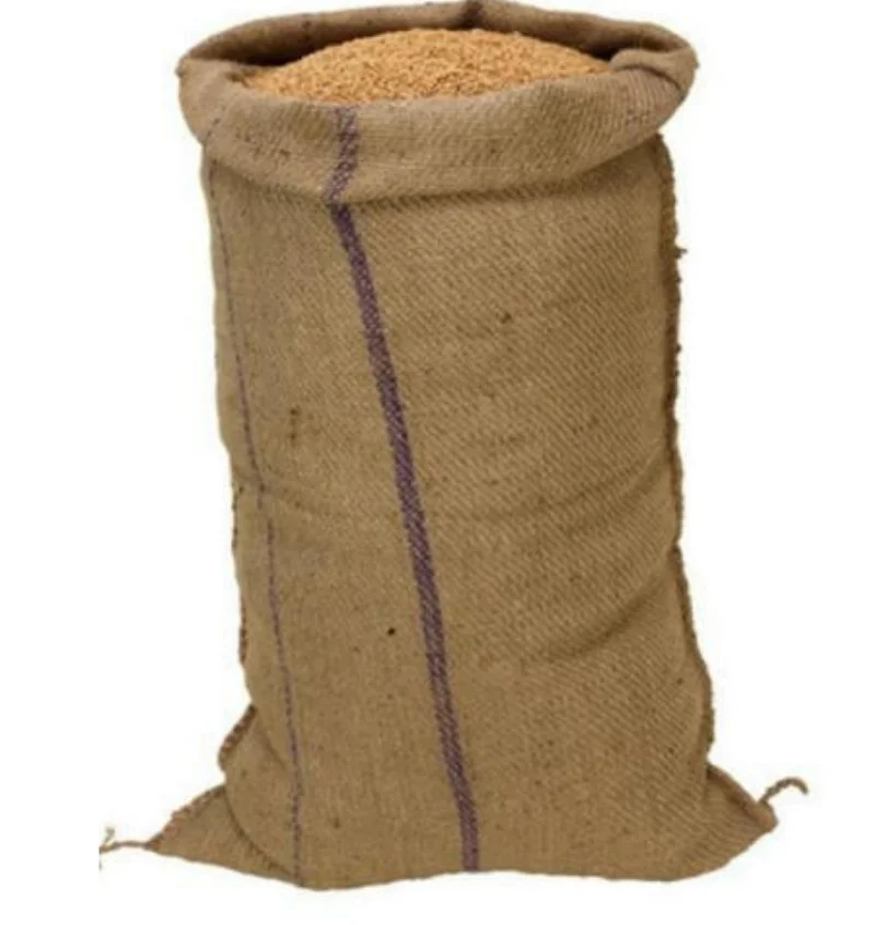 Jute Sack Potato Vegetable  Sand Garden Hessian Bags Jute Burlap Potato Rice Burlap Sacks For Food Large Custom Logo Printed