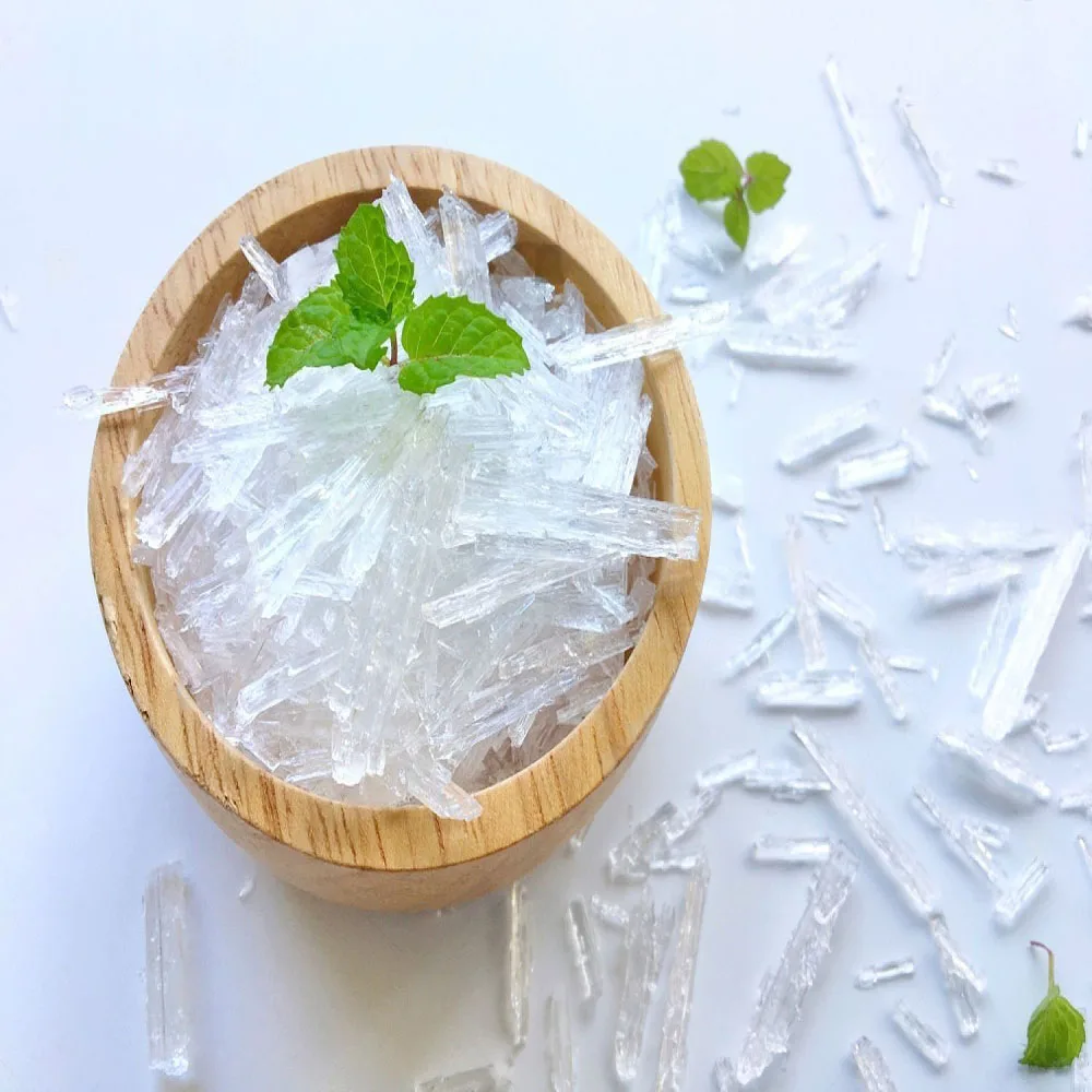 Menthol Small Crystal Pure and Natural for Food Cosmetic and Pharma Grade Impeccable Quality at the Best Prices