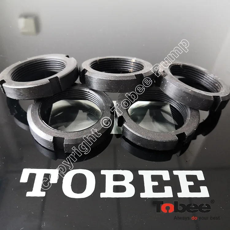 Sand Gravel 2/1.5B-TH Slurry Pump Spares Wear Resistant Labyrinth Locknut