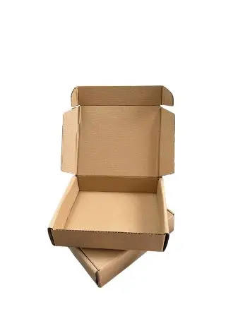 High Quality Durable Corrugated Kraft Paper Box Recycled Cardboard for Fruit Gift Packaging Made From Pulp Paperboard
