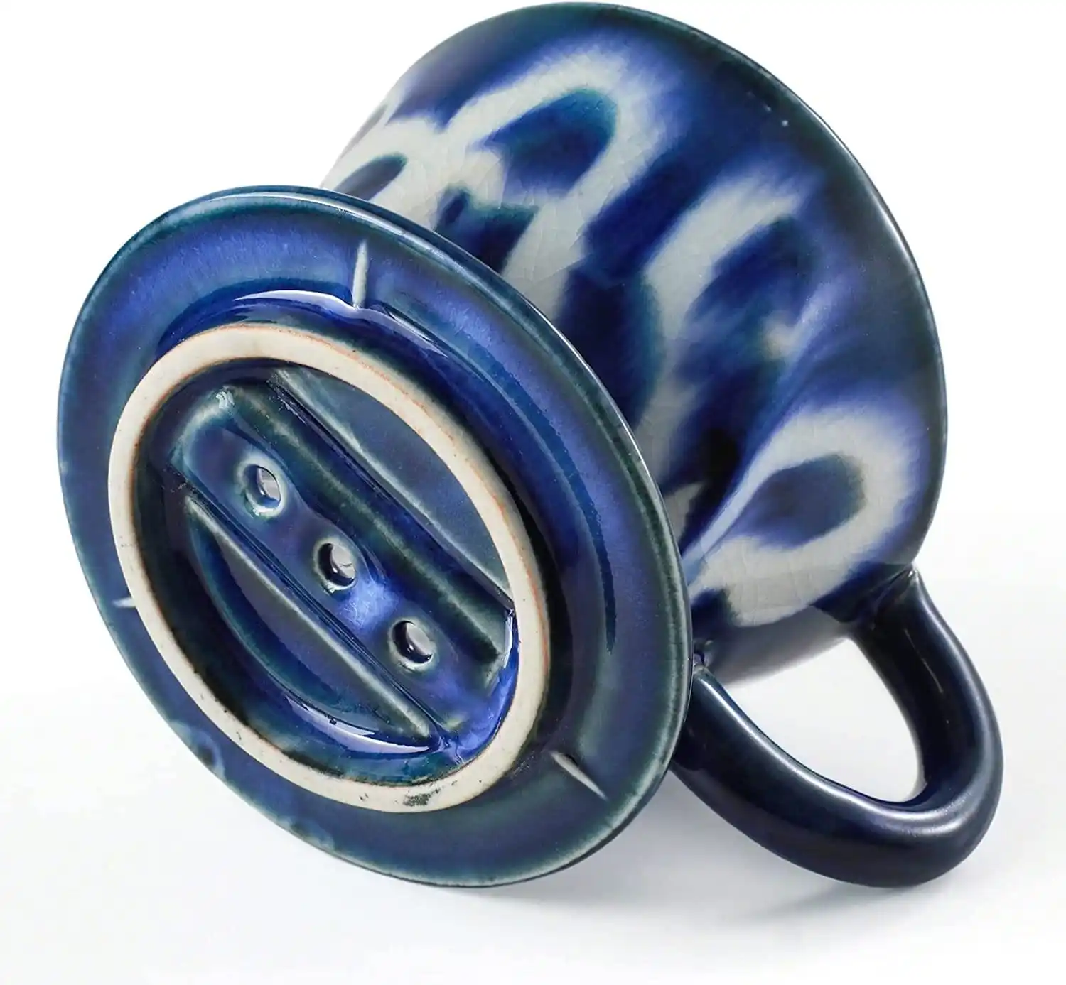 Clever Stainless Steel Reusable Custom Pink Flat Travel Coffee Dripper