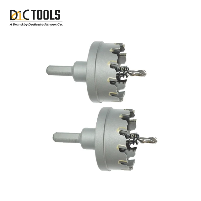 Tungsten Carbide 10mm Cutting Depth Hole Saw Shallow Cut  Metal Alloy Cutting Drilling Power Tools