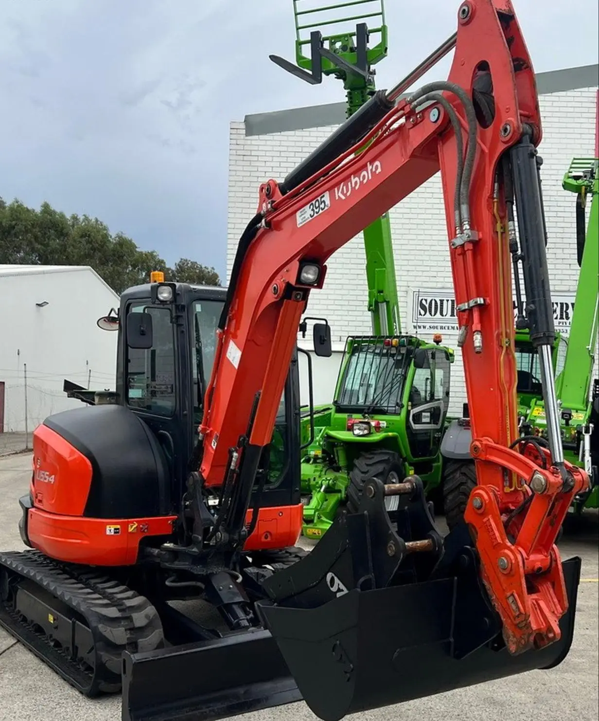 Купить 2022 Kubota U55-4 экскаватора
