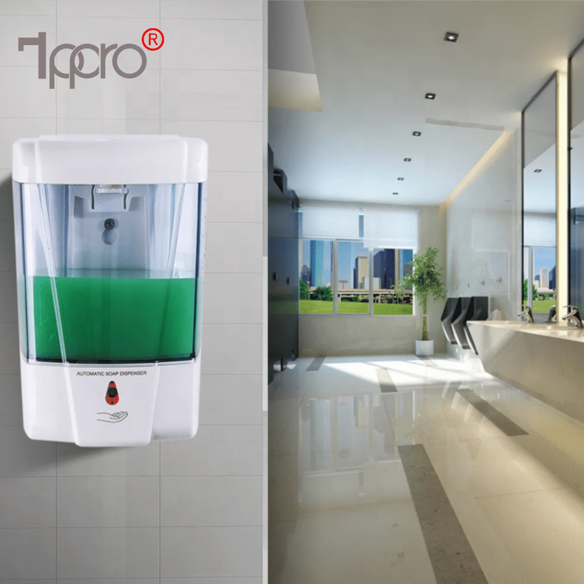 Automatic Soap Dispenser Wall Mounted Sensor High quality ABS 700ml Touchless Foam Soap Automatic Hand TPPRO TP 70906