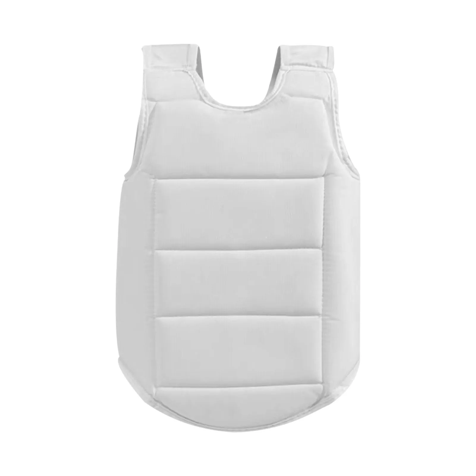 Custom Logo Chest Shoulder Protector Kids Padded Chest Guard Foam Protector White Karate Chest Guards For Man