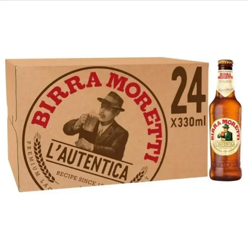 Buy Refreshing Moretti beer and Popular 250ml-330ml-500ml beer for sale