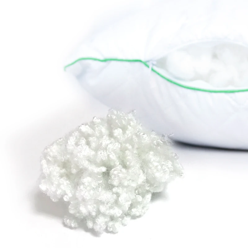 Unique Properties 15D Polyester Fiber Hollow Conjugated Staple Fiber Common Use To Filling Materials