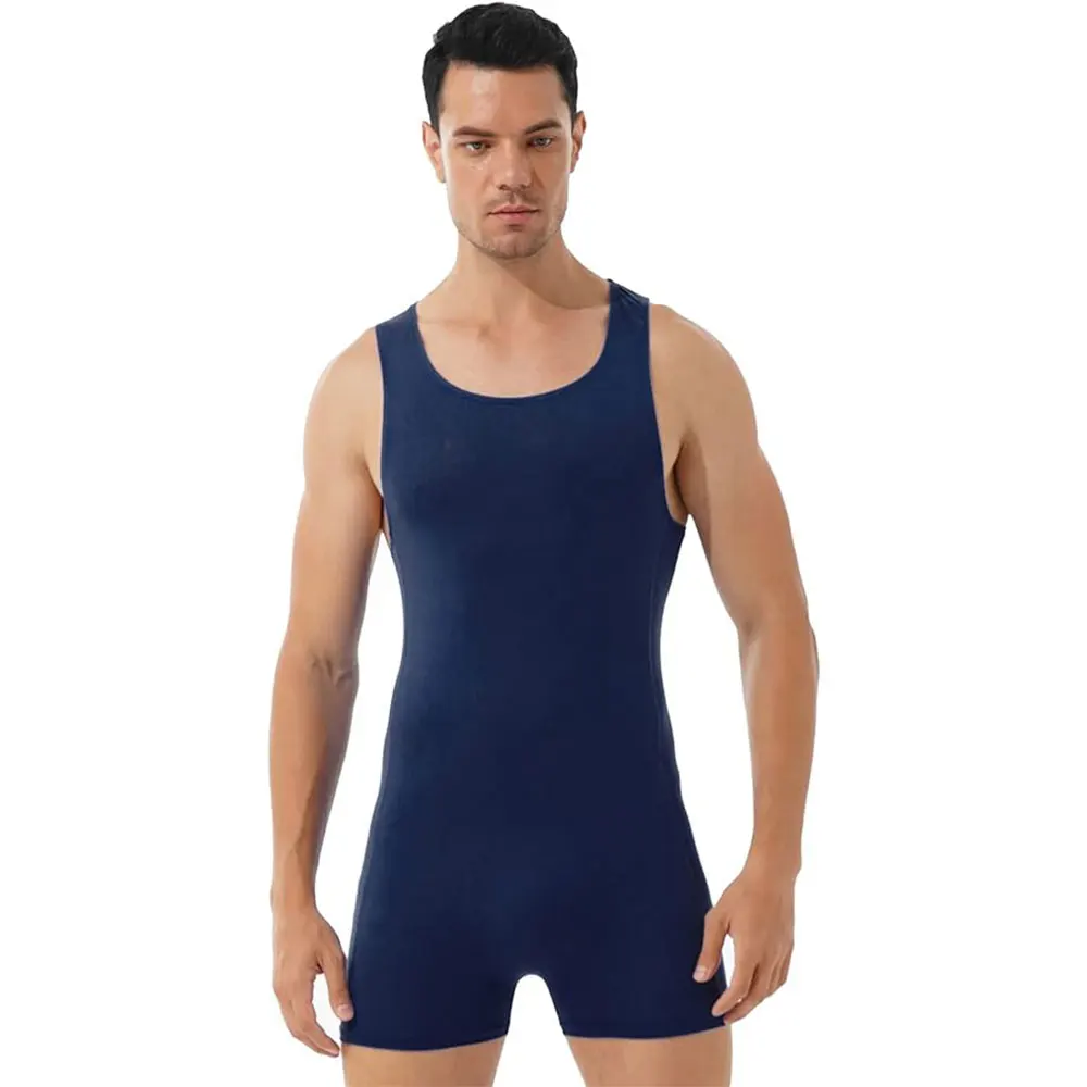 Mens One-piece Wrestling Singlet In Low Price Top Quality Men Wrestling Singlet