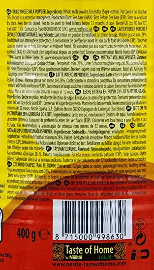 NESTLE NIDO LOW FAT/NESTLE NIDO FORTIFIED Milk Powder Tin/Nestle nido baby milk instant milk powder 400g,900g,1800g