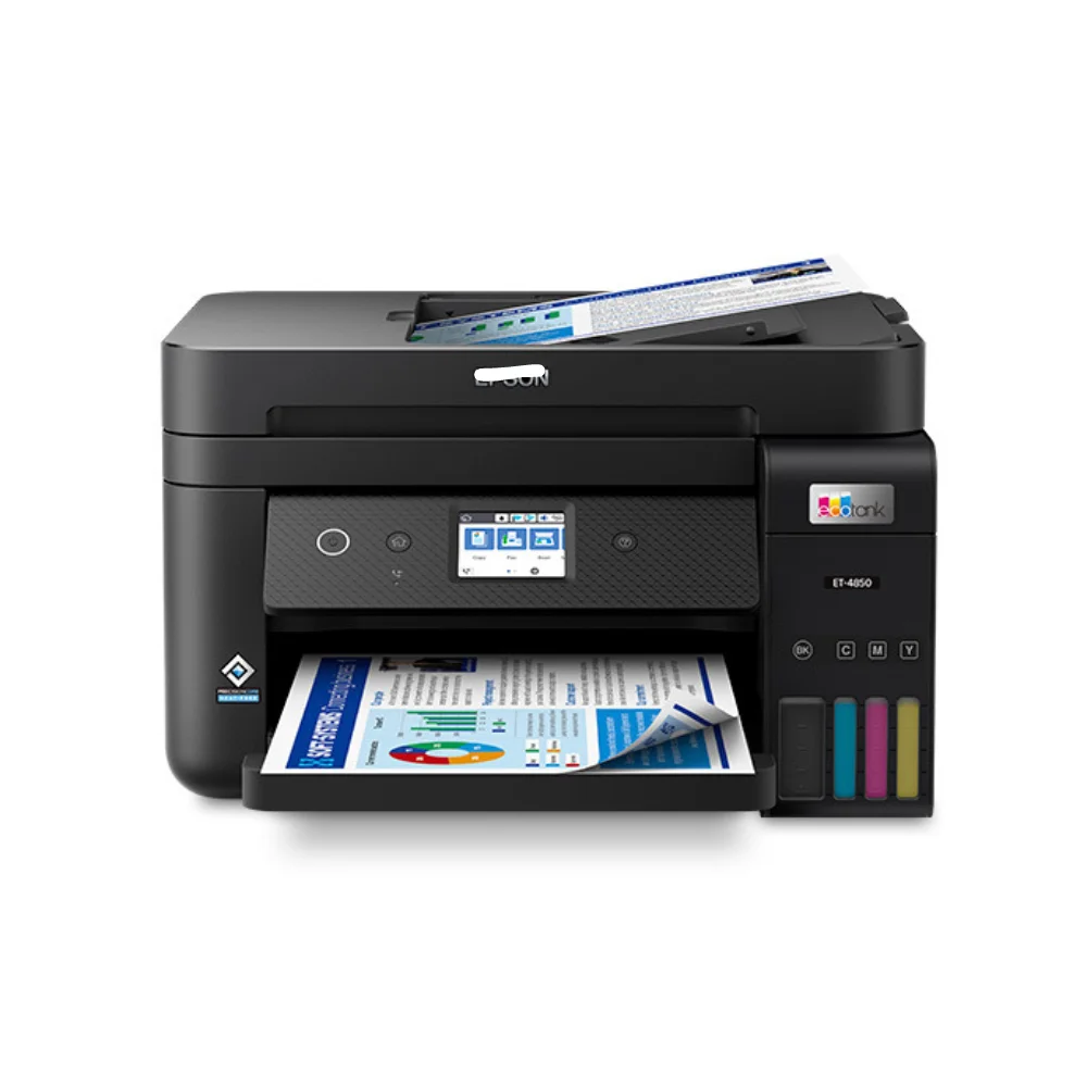 NEW PRODUCT EcoTank ET-4850 Wireless All-in-One Cartridge-Free Supertank Printer with Scanner, Copier, Fax