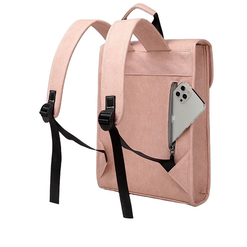 Best Seller Custom leather backpack large capacity multi functional slim leather luxury backpack for travel