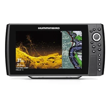 New Discounted Humminbird HELIX 10 CHIRP MEGA DI Fishfinder