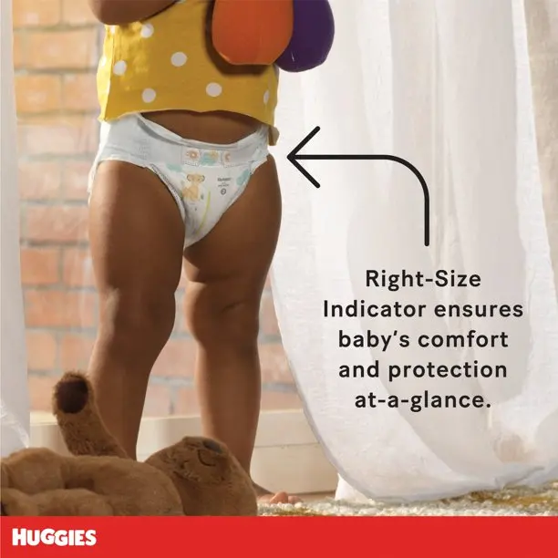 Huggies Overnites Nighttime Baby Diapers, Size 3, 66 Ct