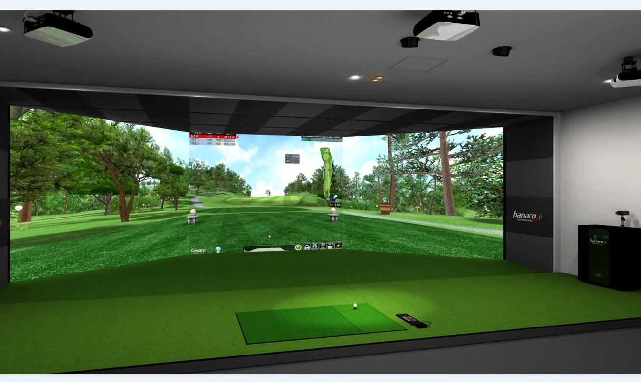 3D Full HD Hanaro Vision Plus 3S (Screen Golf Simulator) Hot Sales Innovation Functional New Concept