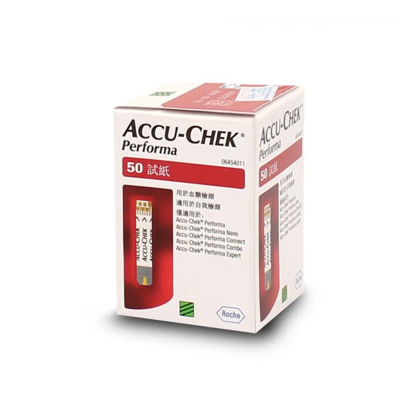Accu-Chek Active Blood Glucose Test Strips, Pack of 50 Test strips (Multicolor)