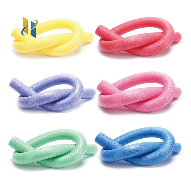 Professional Aftersales HYH Manufacturer Custom Printed Colorful Swimming Floating EPE Foam Pool Noodles