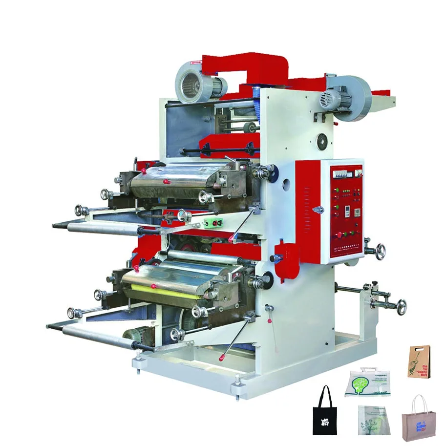 High Speed Central Impression Flexographic Printing Machine for Efficient Double Sides Printing
