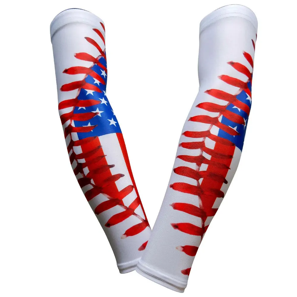 Wholesale Custom Sublimation Print Baseball & Softball Arm Sleeves Online Sale Baseball Arm Sleeves