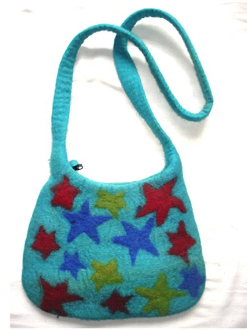 Felt Wool bag/Handmade Woolen felt bag