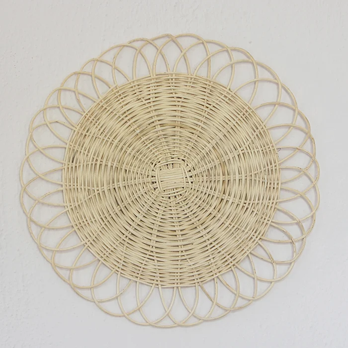 Natural Eco-friendly Rattan Placemat with Good Price made in Vietnam