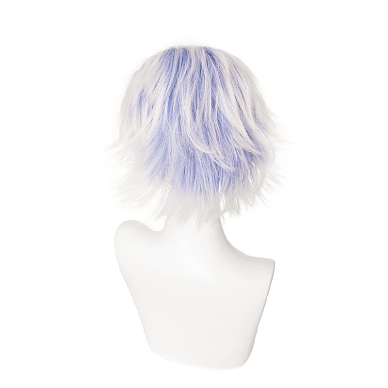 FiguartZERO Gojo Satoru short wig blue color tipped white color