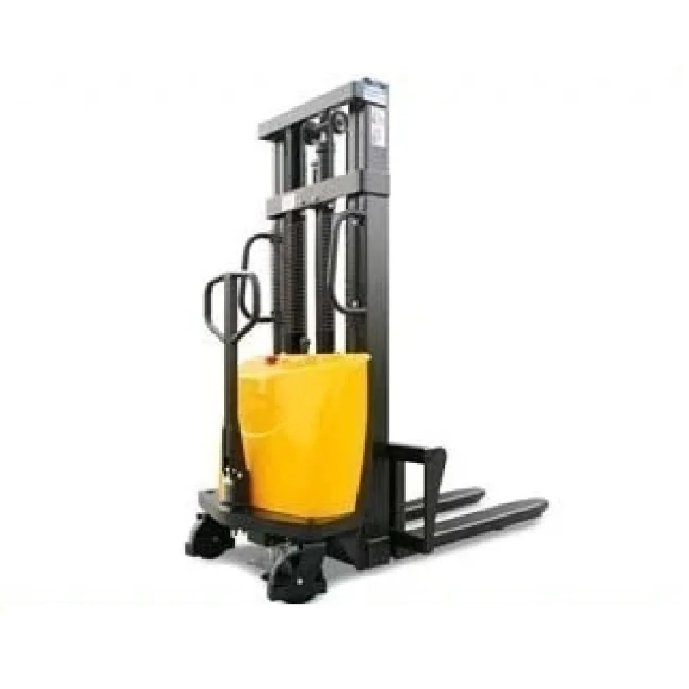 good quality semi Electric stacker (1ton)  Pallet Truck Forklift Hot Sale Price In India 2023