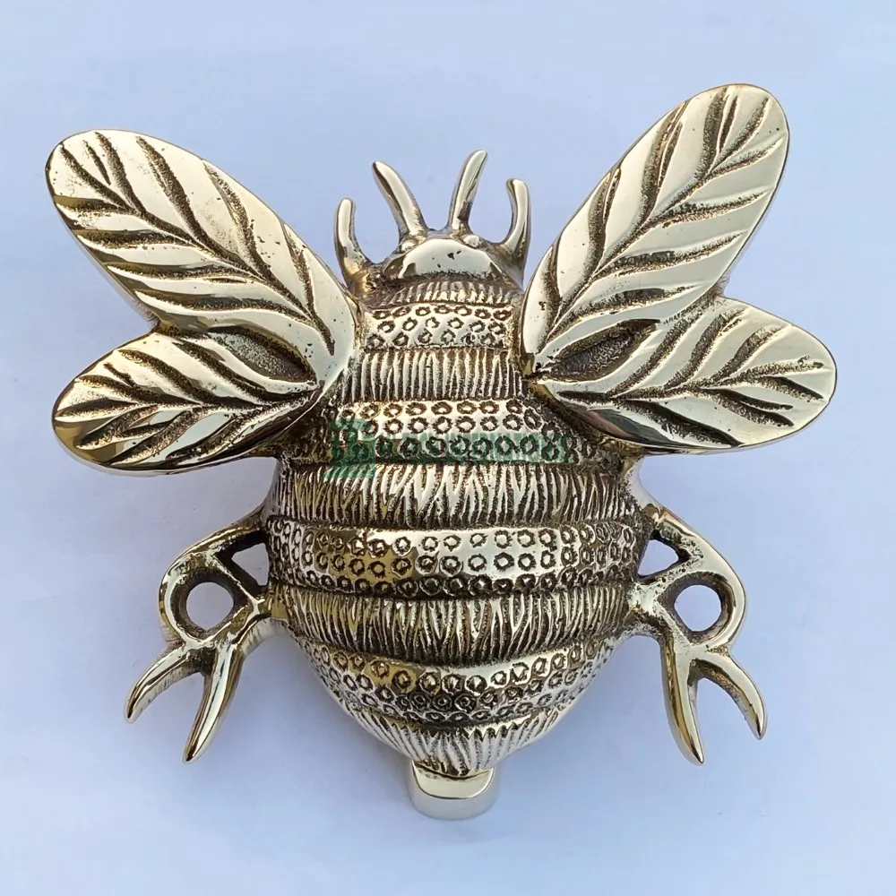 Bee Door Knocker Handmade High Quality Door Hardware Wholesale Bulk India Manufacturer Animal Door Knocker