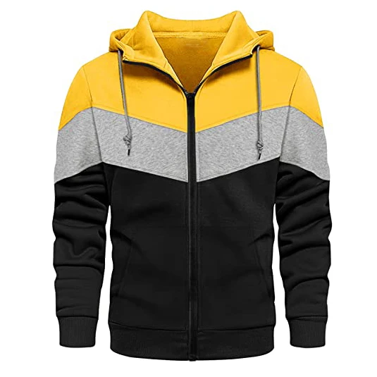 Customizable Bulk Low Moq Oversized Heavyweight Men Full Face Zipper Up Hoodies Blank Black Zip up Hoodie