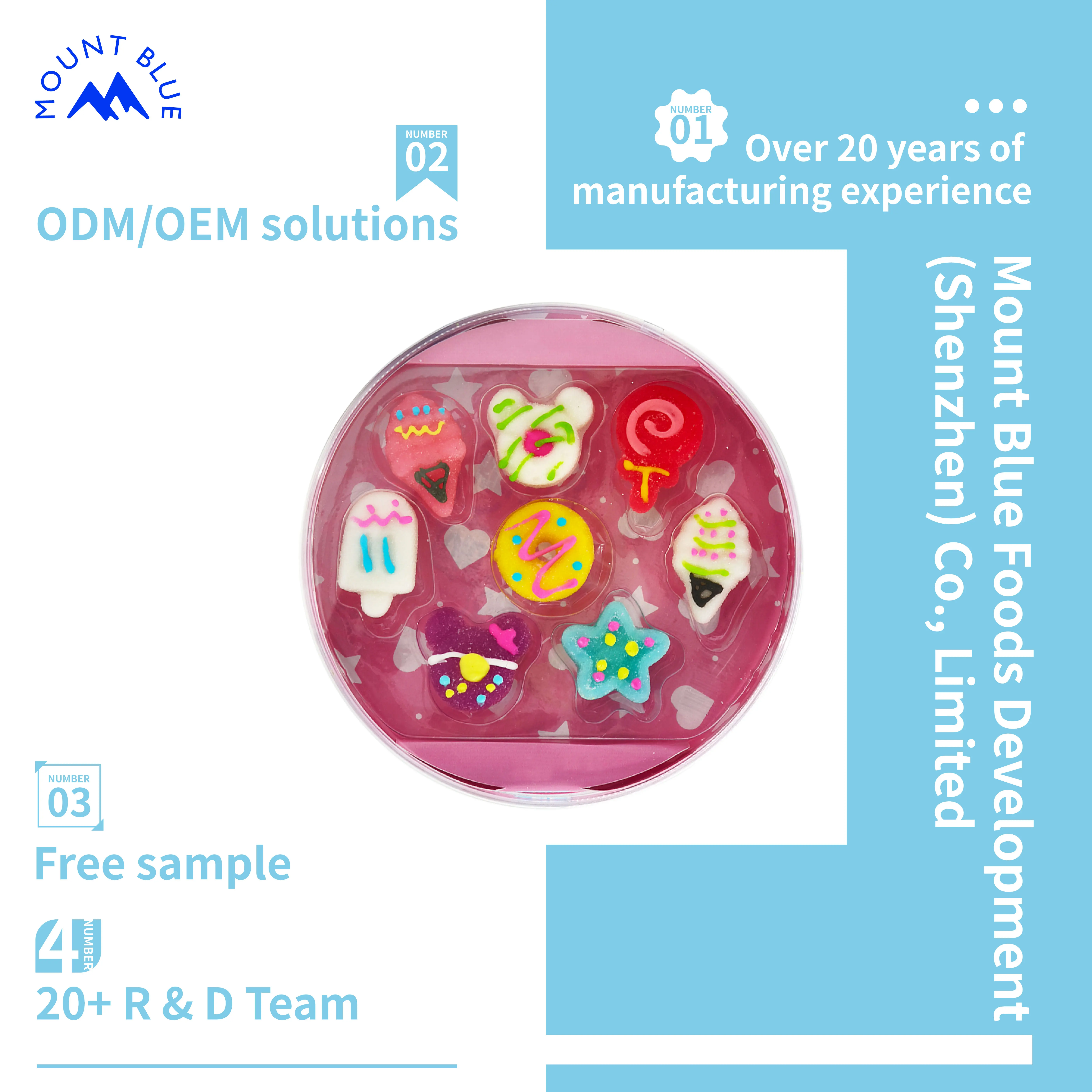 Wholesale Price for Delicious Jelly Candy Sweet Custom Jelly Candy