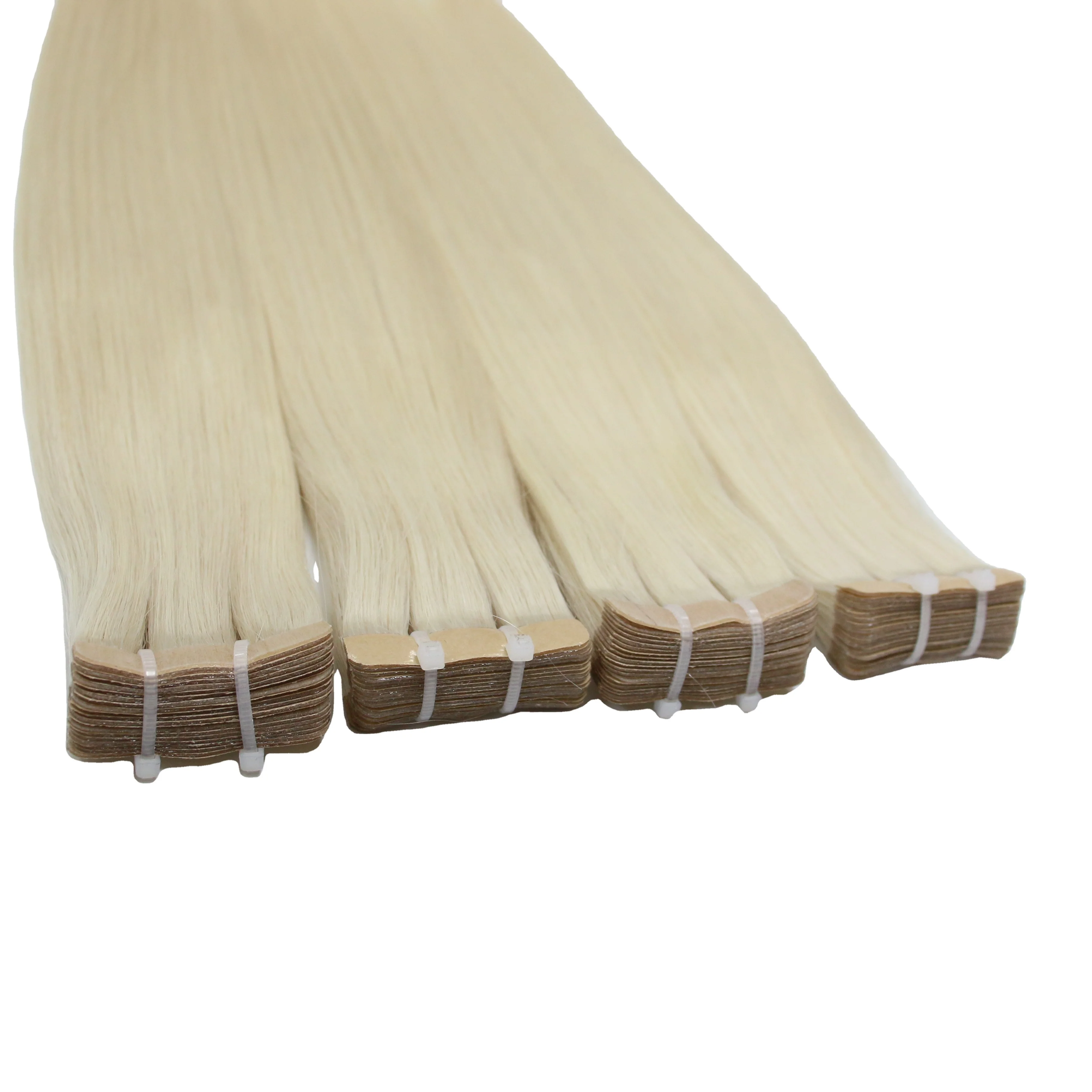 Remy Virgin Invisible tape in Luxury human raw hair weaving seamless from Big G Hair Company