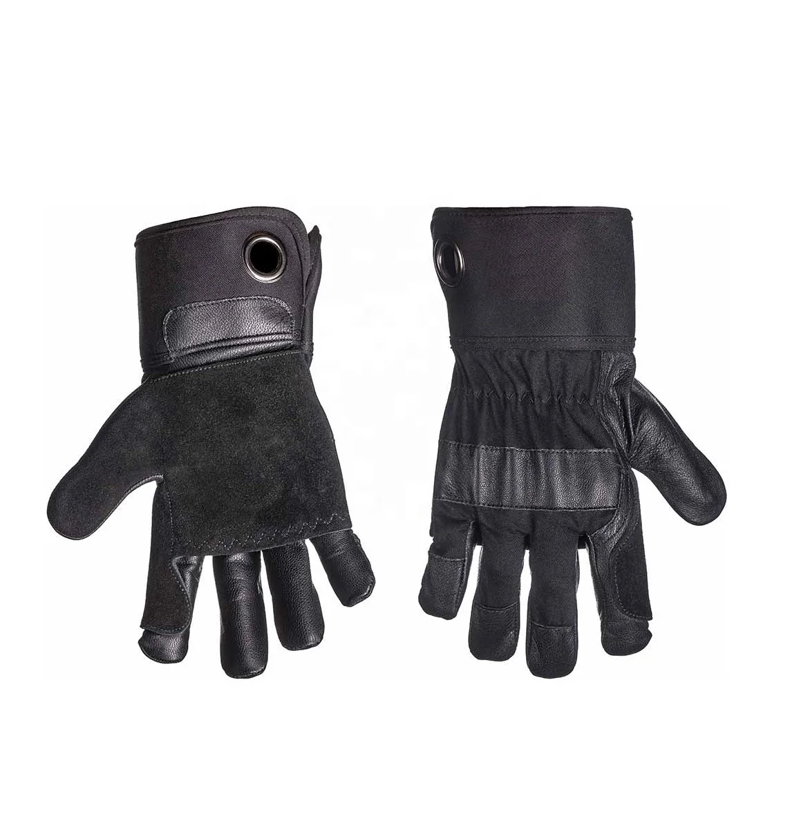 Special Units CE Certified Fast Rope Gloves Rescue Mountain Climbing Rappelling Safety Gloves Roping Glove