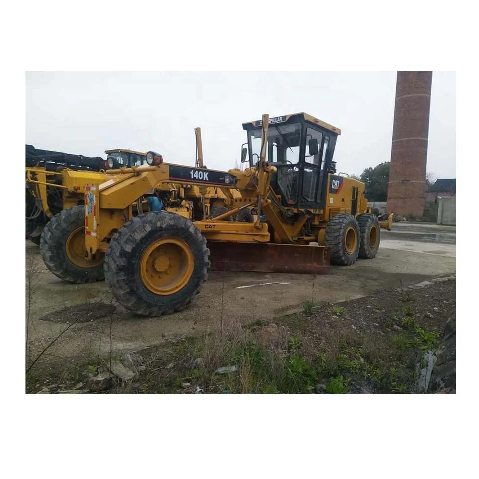 Good quality with cheap price earthmoving grader machine caterpillar machinery used cat caterpillar 140k motor grader for sale