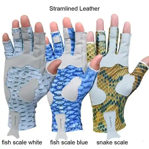 Custom 3-Cut Fingers Neoprene Fishing Gloves Protective Hunting Gloves