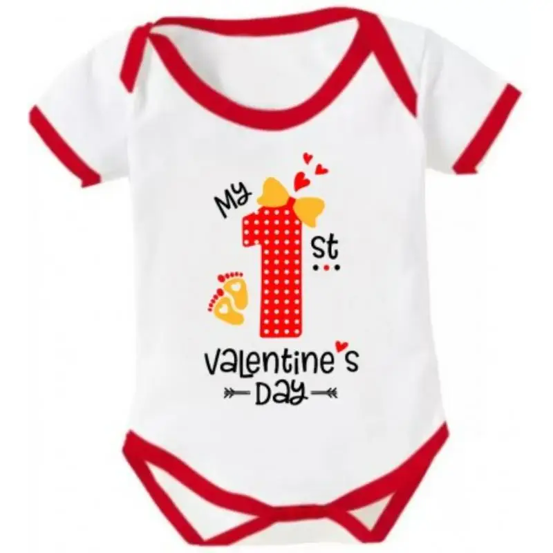 Newborn Baby Clothes Custom Logo Infant Bodysuit Romper Clothes Cotton Baby Onesie Factory Wholesale Popular Outfit 0-24M
