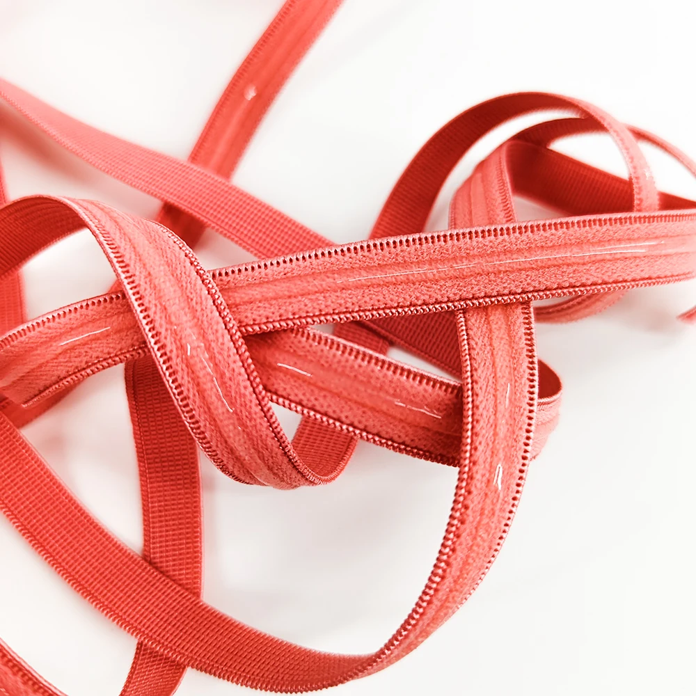 Free sample manufacturer Non-Slip Elastic Band Straight Silicone Elastic Gripper Band Flat Waistband for Garment Sewing Project