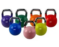 Cheap Home  Exercise Bodybuilding Hand Weights Lifting Vinyl Coated Hexagonal Dumbbells 10kgs