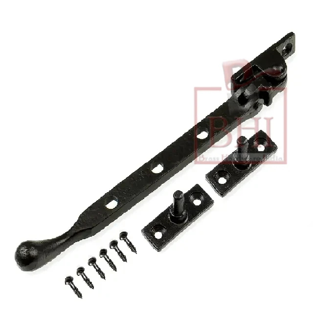 Black Antique Sash Window Casement Stay Pear 250mm Brass Window Stay Traditional Casement Window Stays & Fasteners Sash Handles