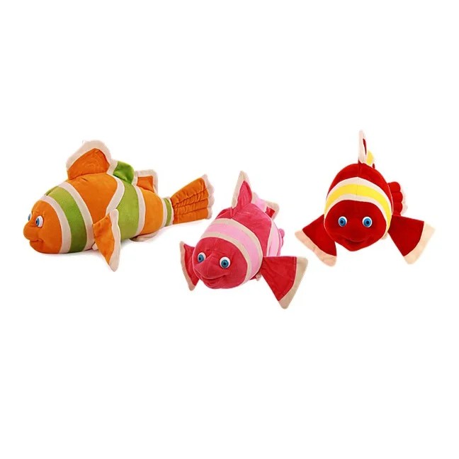 Customized Logo Soft Animal Light Weight Clown Fish for Valentine Gifting Purpose Available at Export Price