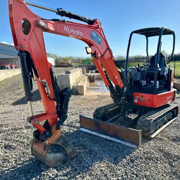 Мини-KX033-4 экскаватор Kubota дизельный двигатель