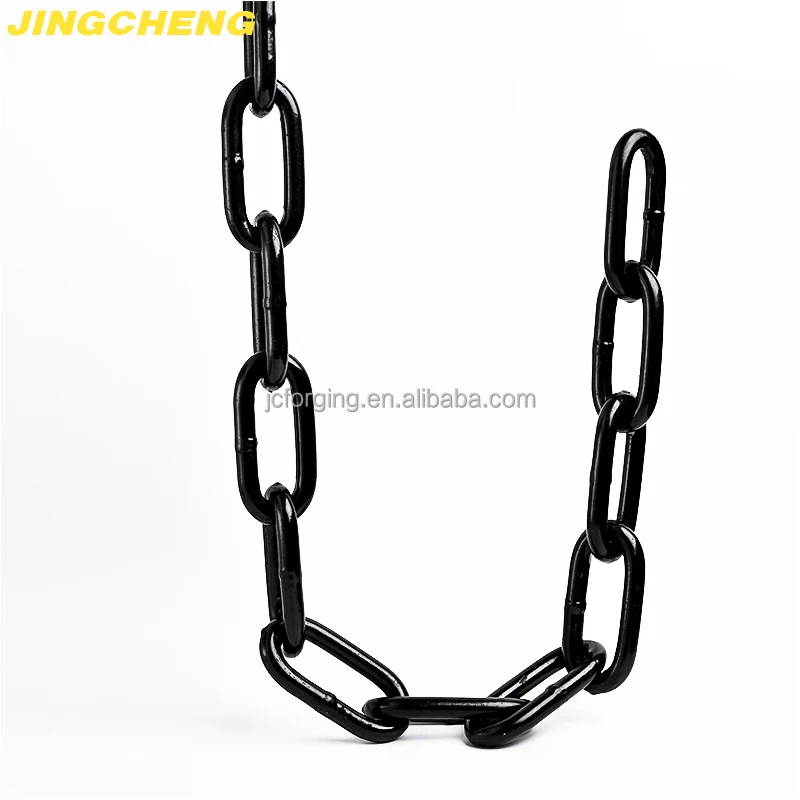 Grade 70 heavy duty alloy steel welded zinc plated galvanized cargo lashing binding transport chain