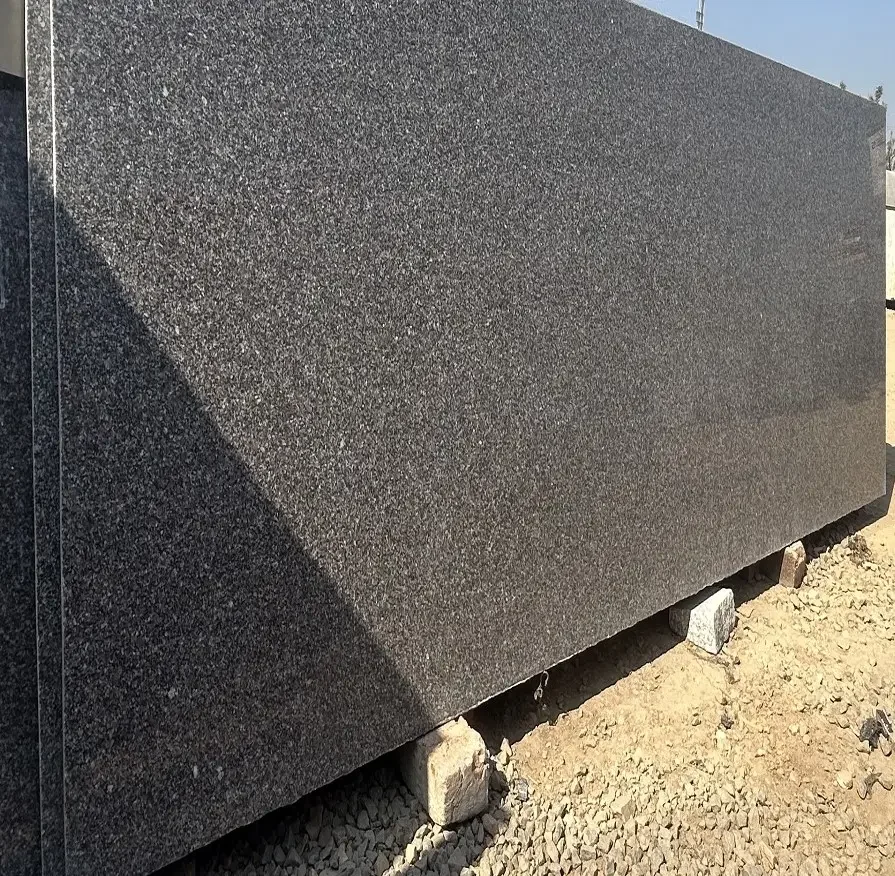 Premium Quality South Granite Cherry Brown Natural Stone Slab for Long Lasting Home and Commercial Flooring Applications