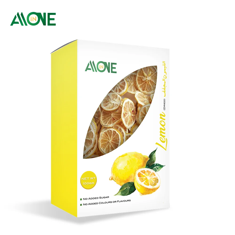 100 GR Natural Dried Lemon Best Quality Best Price Omani Supplier Dried Fruit Exporter Global Market