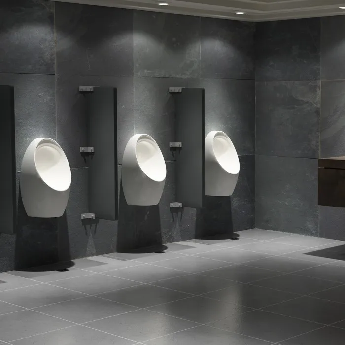 HELVEX Gobi Waterless Urinal Wall Mounted Urinals For Men Bathroom Commercial Urinal High Gloss Vitreous China